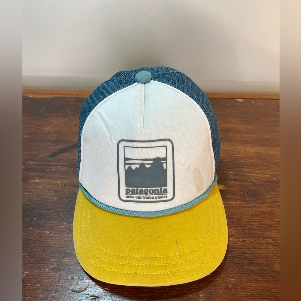 Rare Patagonia Save Our‎ Home Planet Trucker Mesh Snapback